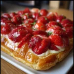 Schneller Erdbeerkuchen mit Schmand – Sommerlicher Genuss in 30 Minuten!