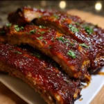 Irresistibly Easy Crockpot BBQ Ribs | Fall-Off-the-Bone Goodness