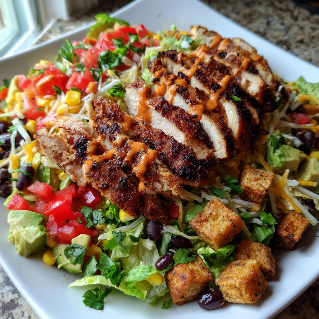 Southwest Chicken Salad – Bold Flavors & Crunch in Every Bite!