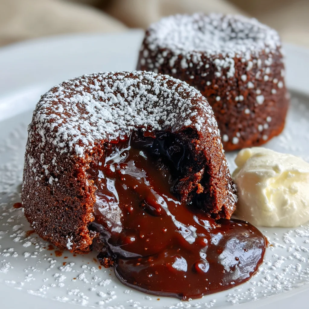 Cinnamon Spiced Chocolate Lava Cakes – Decadent & Cozy in Every Bite!