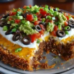 Layered Taco Dip | Easy, Cheesy & Crowd-Pleasing Party Favorite