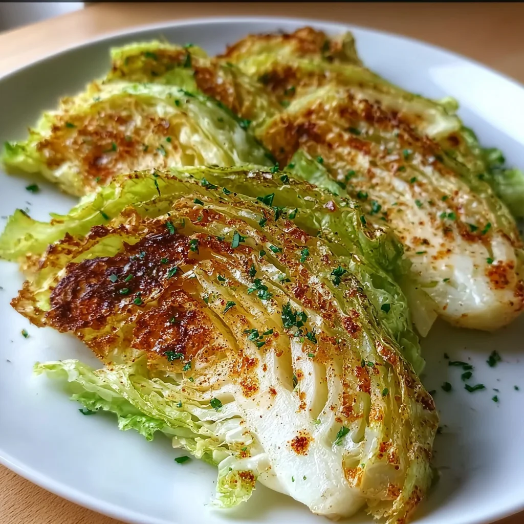 Air Fryer Cabbage Wedges | Crispy, Caramelized & Surprisingly Delicious