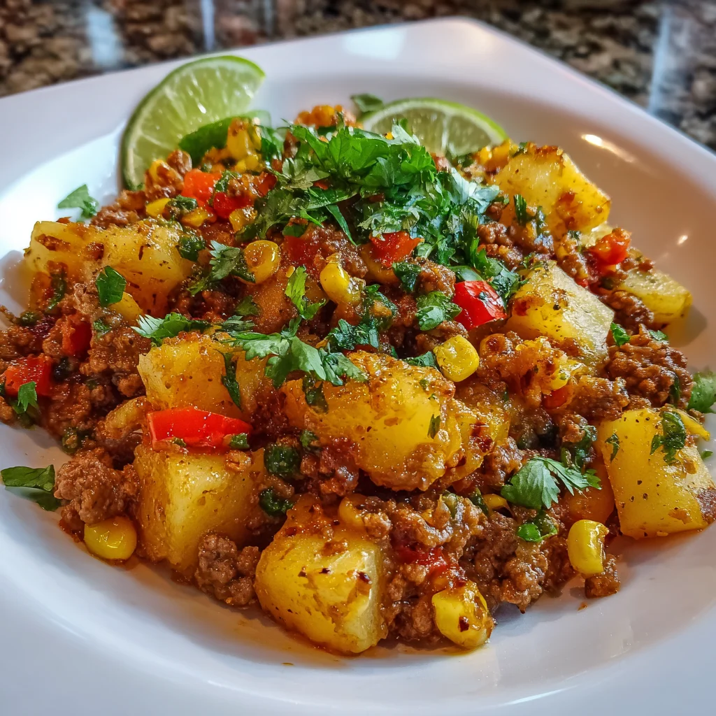 Mexican Ground Beef and Potato Skillet – One-Pan Comfort Food!