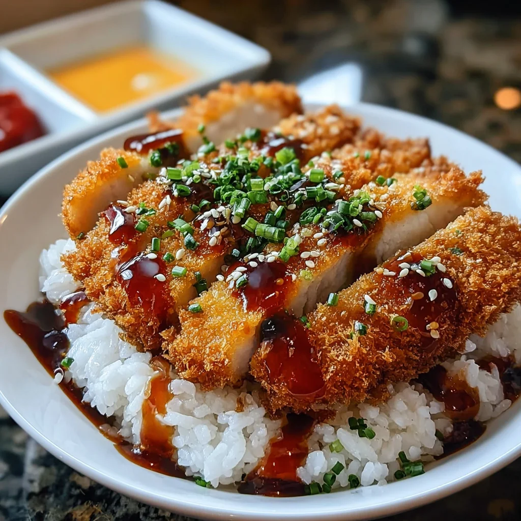 Japanese Katsu Bowls with Tonkatsu Sauce – Crispy, Savory & Irresistible!