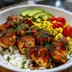 Honey Chipotle Chicken Bowls | Sweet, Spicy & Meal Prep Ready