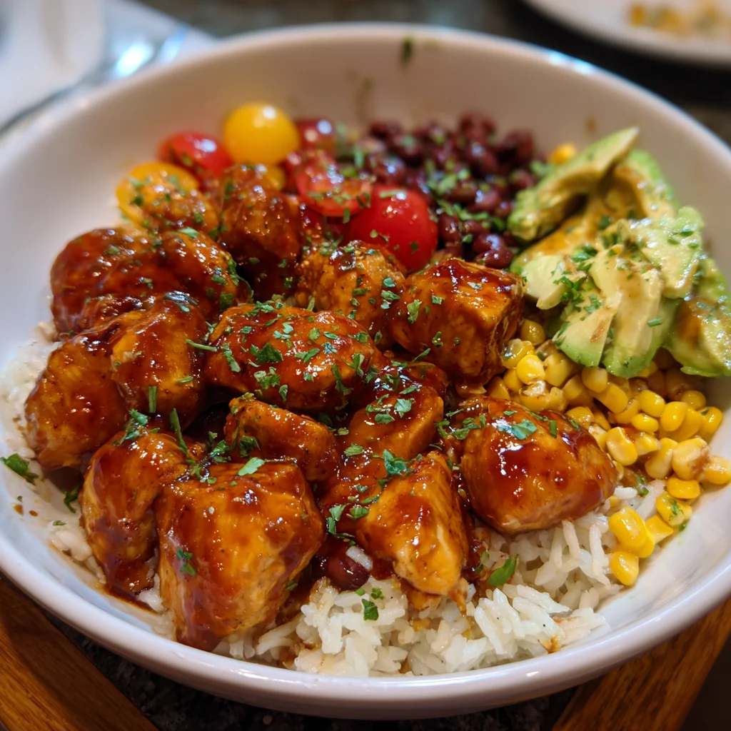 Honey Chipotle Chicken Bowls | Sweet, Spicy & Meal Prep Ready