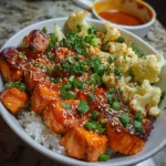 Sriracha Honey Salmon Bowls | Sweet, Spicy & Packed with Flavor