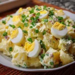 Amish Potato Salad | Creamy, Tangy & Sweet with a Classic Twist
