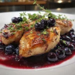 Blueberry Thyme Chicken – Elegant, Sweet & Savory!