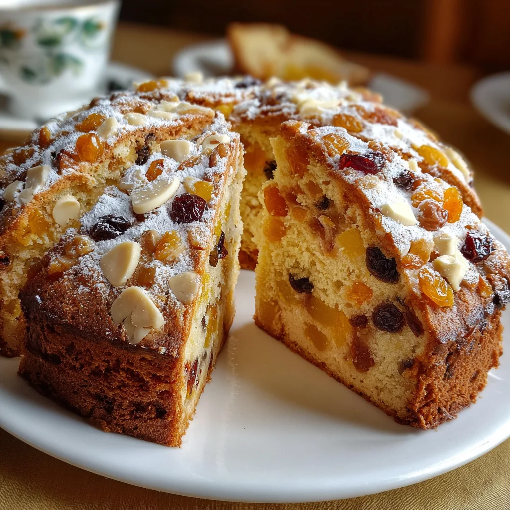 White Fruitcake Recipe | Light, Lush & Holiday-Perfect