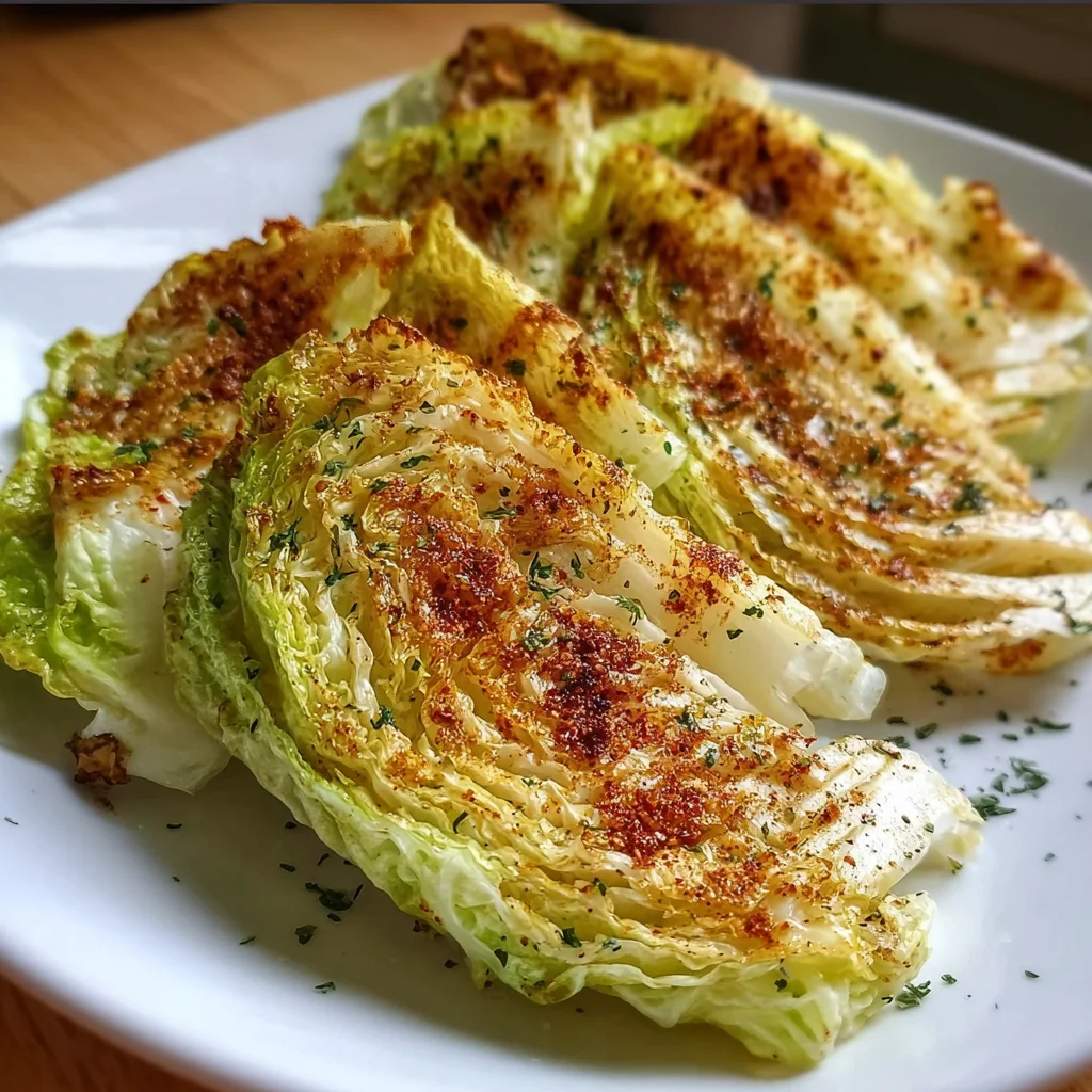 Air Fryer Cabbage Wedges | Crispy, Caramelized & Surprisingly Delicious