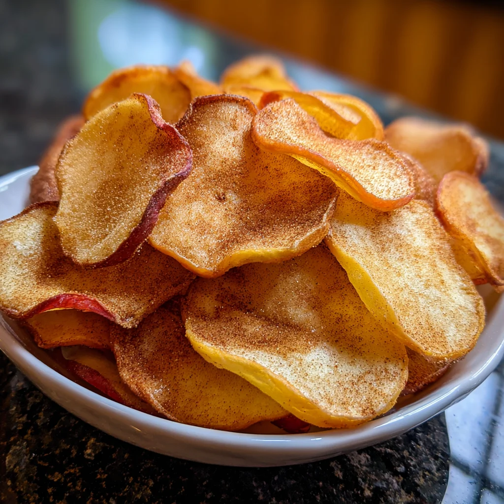 Air Fryer Apple Chips – Crispy, Healthy & Irresistibly Easy!