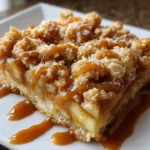 Salted Caramel Apple Crumble Bars – The Ultimate Fall Treat!
