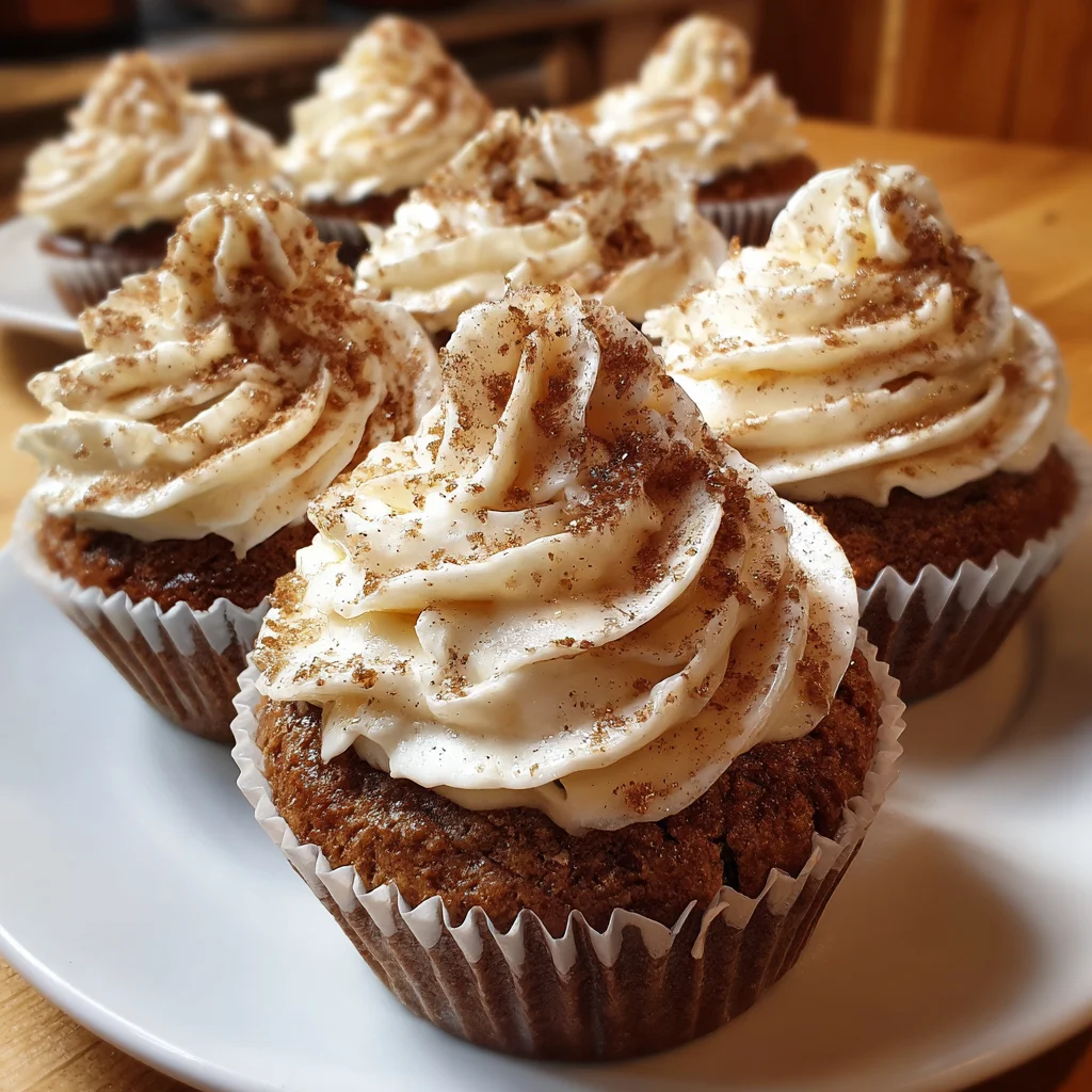 Gingerbread Cupcakes – Warm, Spiced & Perfectly Festive!