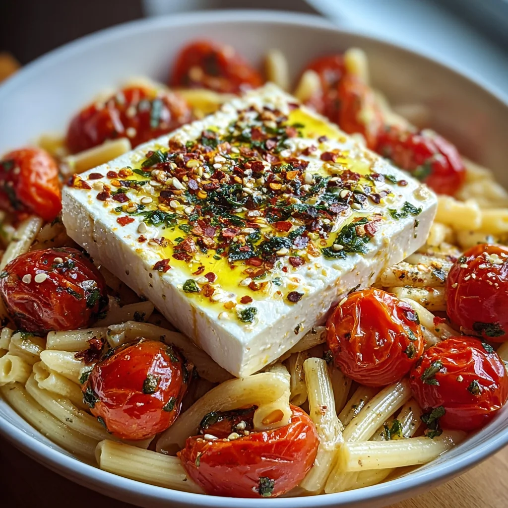 Viral TikTok Feta Pasta – The Creamy, Tangy Sensation!