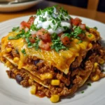 Cheesy Ground Turkey Enchilada Bake – Spicy, Comforting & So Easy!