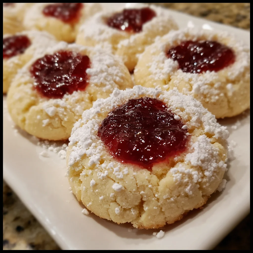 Best Jelly Thumbprint Cookies | Buttery, Soft & Classic Holiday Favorite