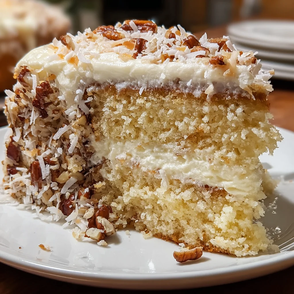 Quick Italian Cream Cake | Moist, Nutty & Dreamy in Every Bite