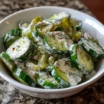 Pickle Juice Ranch Cucumber Salad – Your New Crunchy Obsession!
