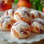 Italian Peach Summer Cookies | Light, Fruity & Beautifully Festive