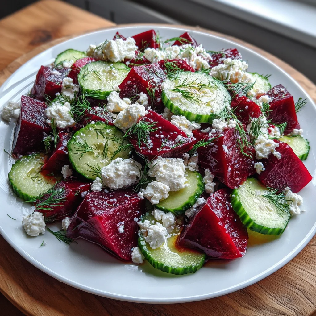 Ruby Red Beet Salad – A Stunning Side with Crunch & Creaminess!