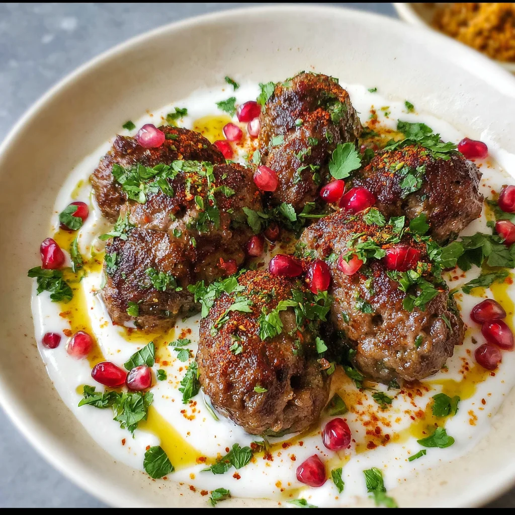 Lamb Koftas with Tahini Yogurt Sauce | Bold, Juicy & Mediterranean-Inspired