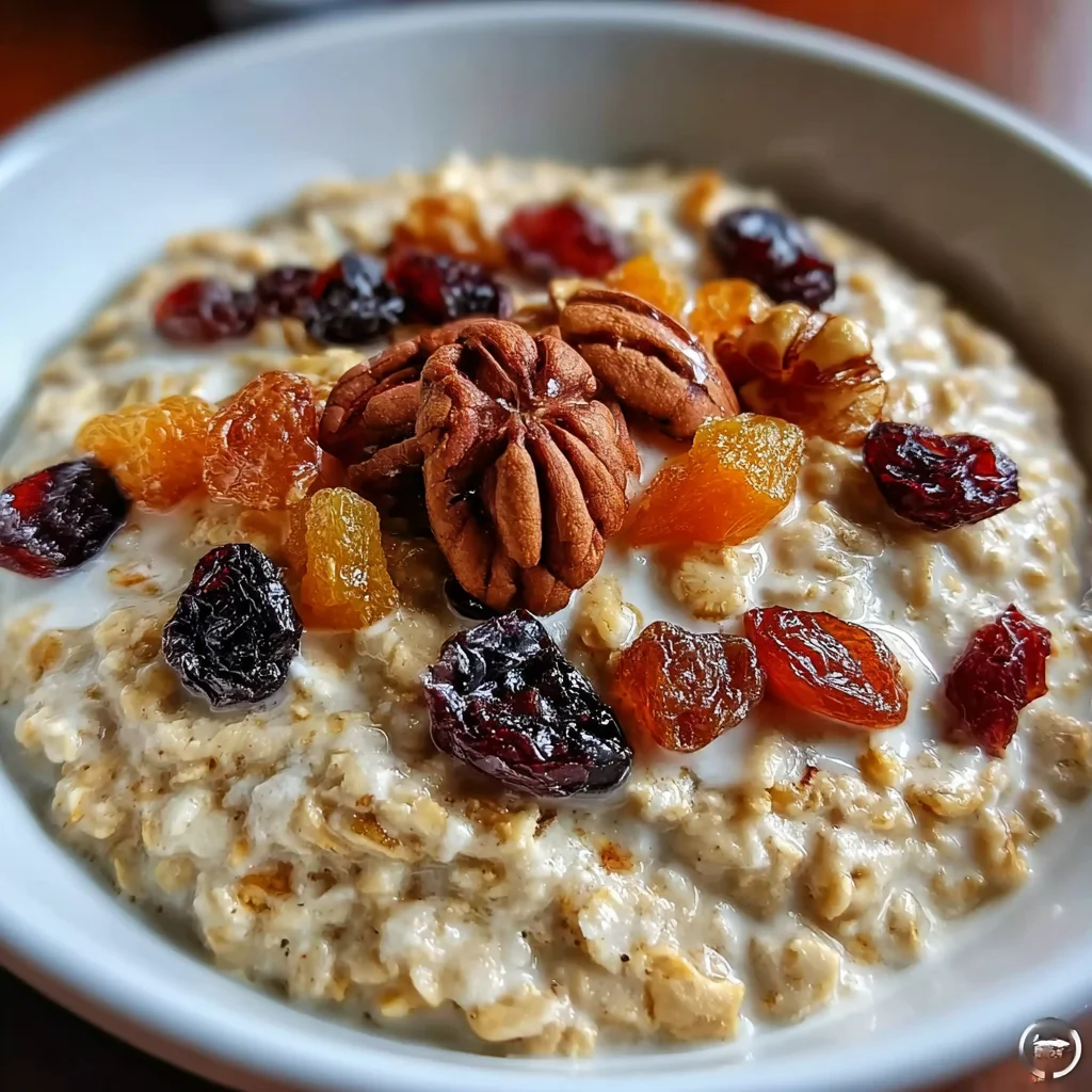 Instant Oatmeal with Dried Fruits – Quick, Healthy & Delicious Breakfast!
