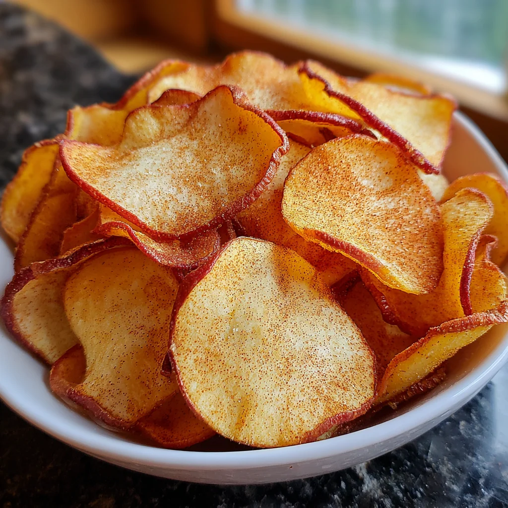 Air Fryer Apple Chips – Crispy, Healthy & Irresistibly Easy!