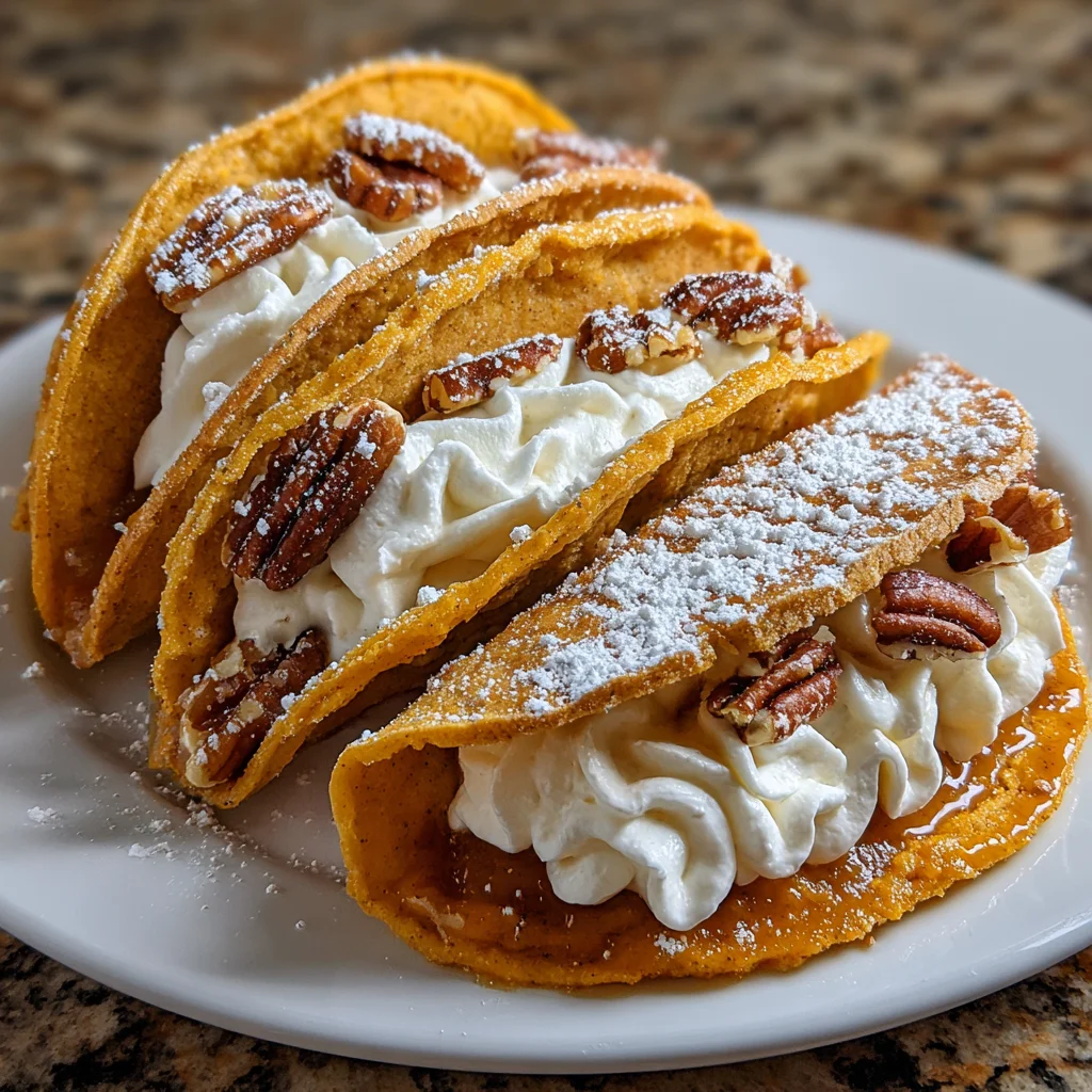 Pumpkin Pie Tacos – The Ultimate Fall Dessert Mashup!