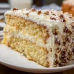 Quick Italian Cream Cake | Moist, Nutty & Dreamy in Every Bite