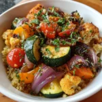Roasted Vegetable Quinoa Bowl – Colorful, Nutritious & Packed with Flavor!