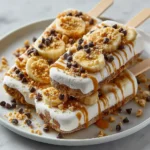 Peanutty Banana Bliss Pops – Healthy, No-Bake Frozen Treats!
