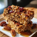 Maple Pecan Granola Bars – Crispy, Chewy & Naturally Sweet!