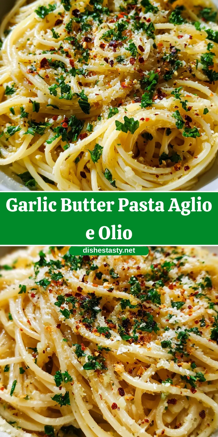 Garlic Butter Pasta Aglio e Olio – Simple, Flavorful & Comforting!