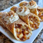 Apple Cheesecake Tacos – Crispy, Creamy & Fall-Inspired Delight!