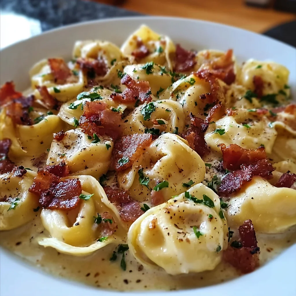 Bacon Cream Cheese Tortellini – The Ultimate 20-Minute Comfort Food!