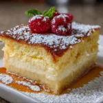 Magic Custard Cake – One Batter, Three Layers of Delight!