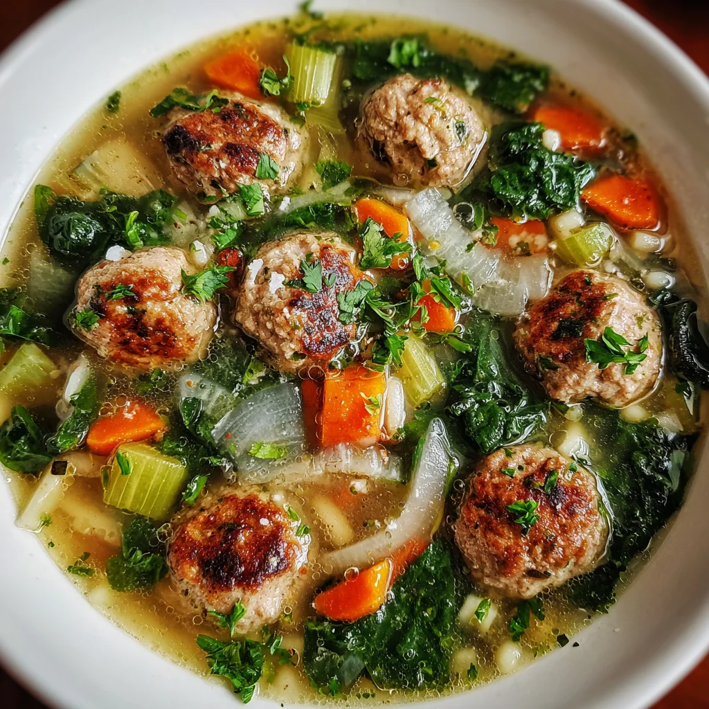 Italian Wedding Soup – Hearty, Savory & Classic Comfort in a Bowl!