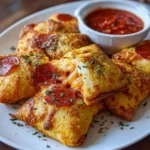 Air Fryer Pizza Rolls – Crispy, Gooey & Ready in 10 Minutes!