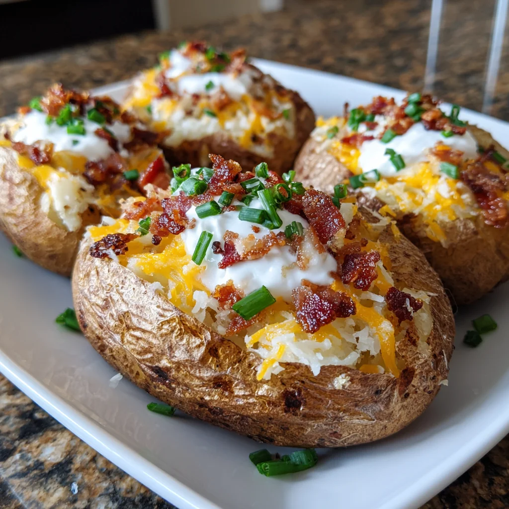 The ONLY Loaded Baked Potato Recipe You'll Ever Need!
