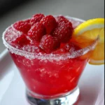 Raspberry Lemon Drop Cocktail – Sweet, Tart & Refreshing!