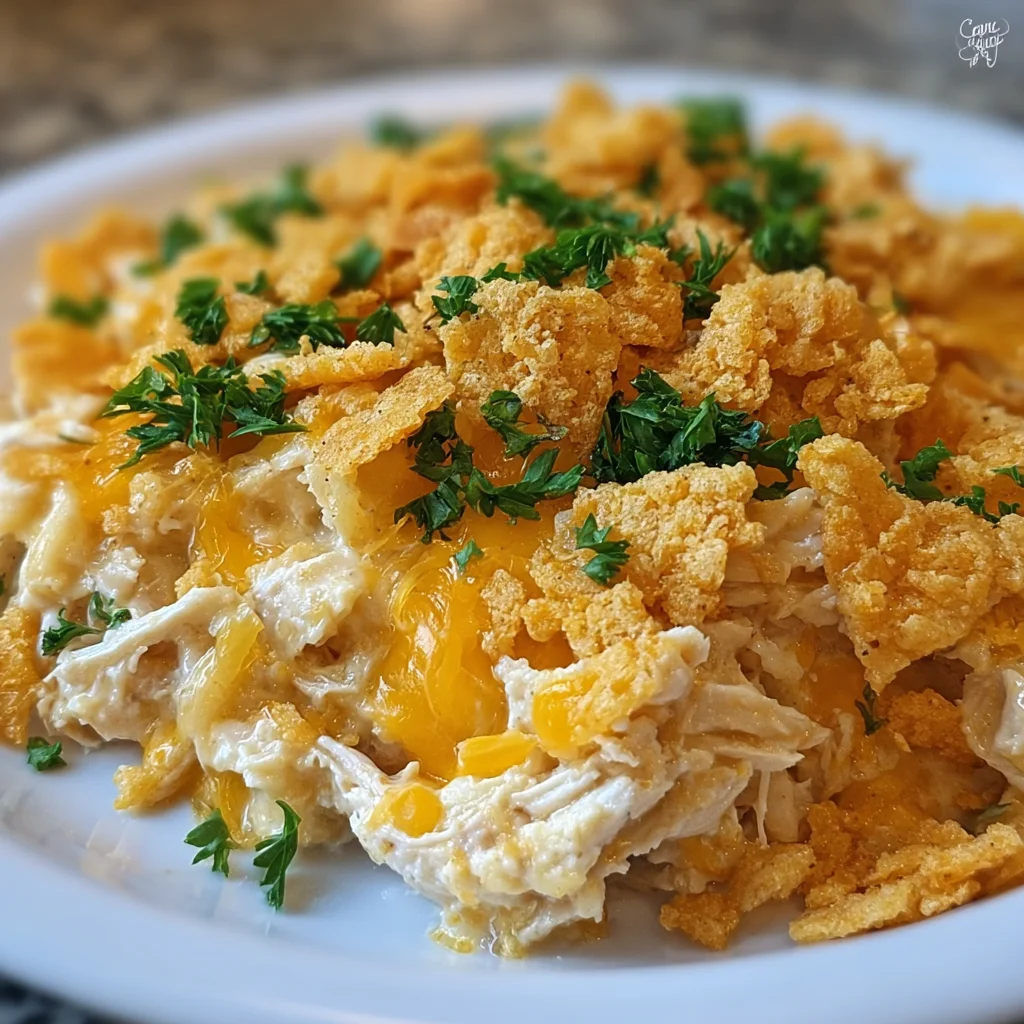 Ritz Cracker Chicken Casserole – Buttery, Crunchy & Comforting!