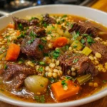 Cozy Beef and Barley Soup: The Ultimate Comfort Food