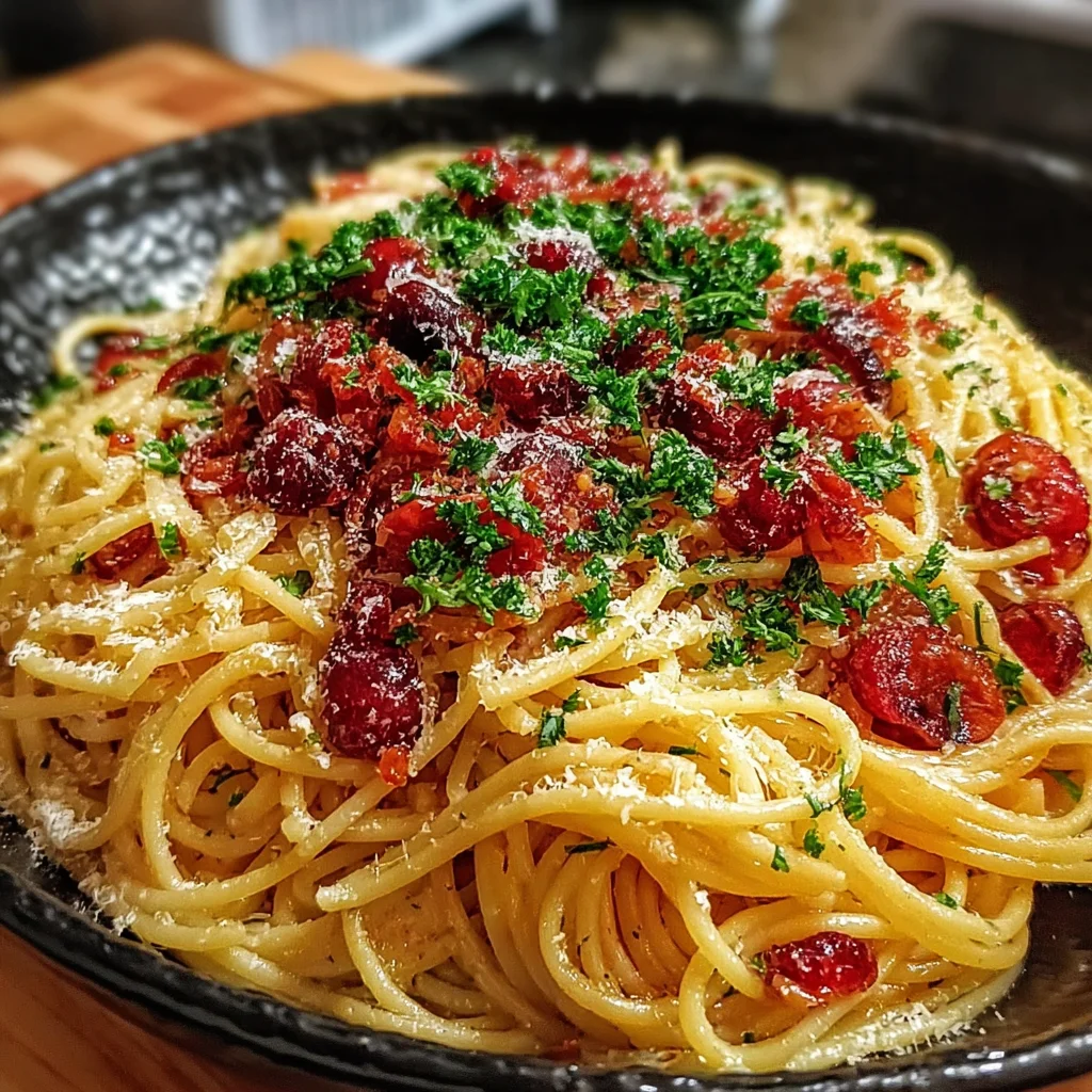 Cranberry Spaghetti – A Festive, Tangy Twist on Pasta!