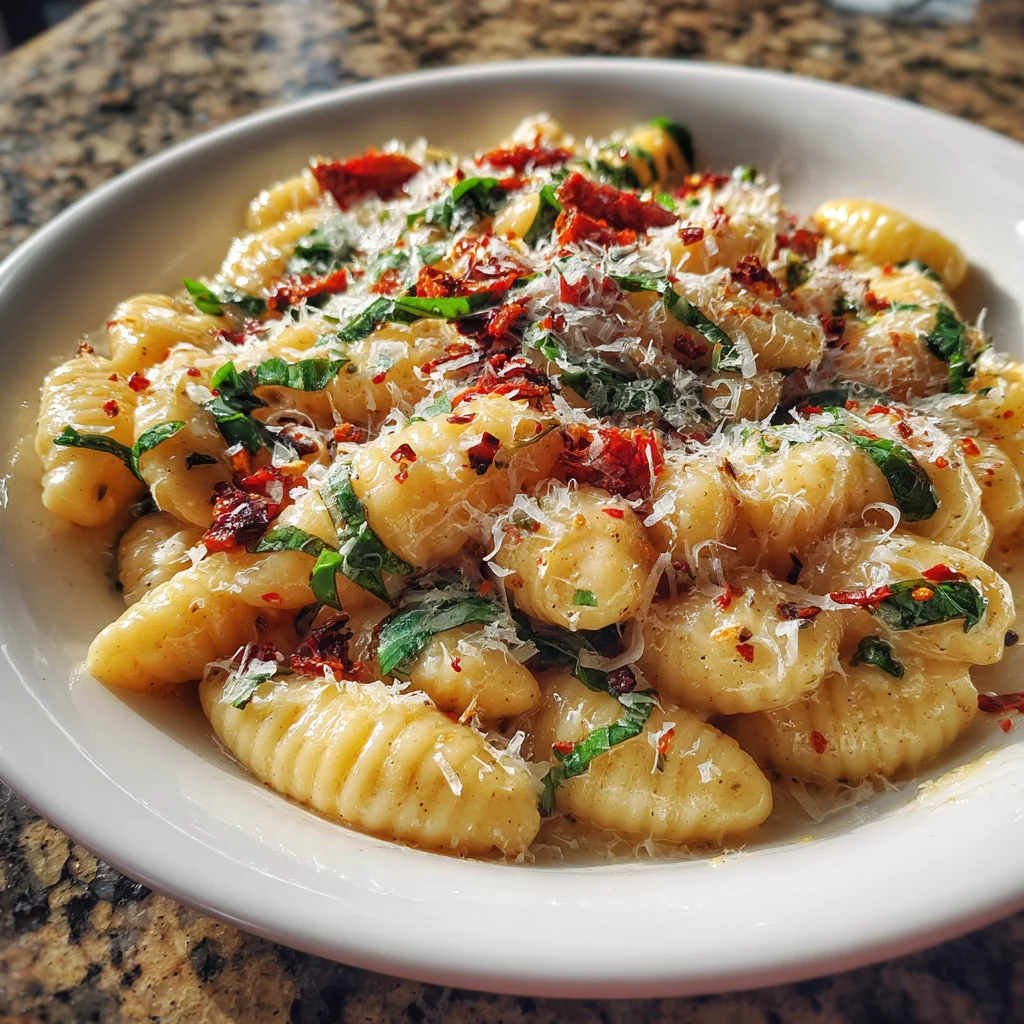 Creamy Basil & Calabrian Chili Cavatelli – Spicy, Herby & Luxuriously Creamy!