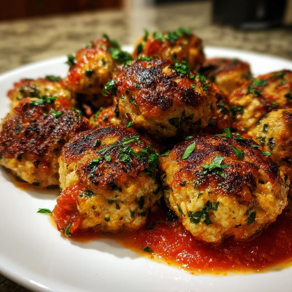 The BEST Juicy Turkey Meatballs Healthy & Packed with Flavor!