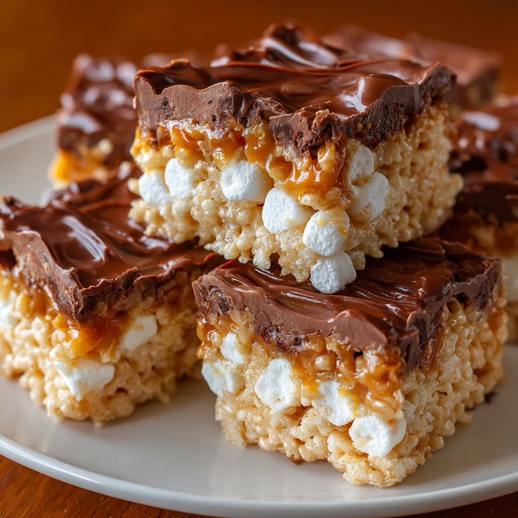 Turtle Rice Krispie Treats
