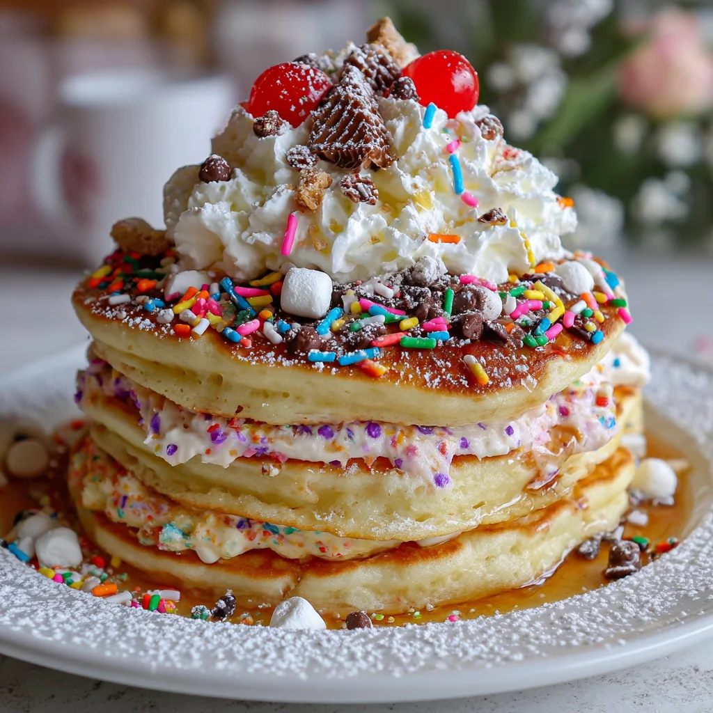 Chaos Cake Pancake Stack – The Ultimate Breakfast Extravaganza!