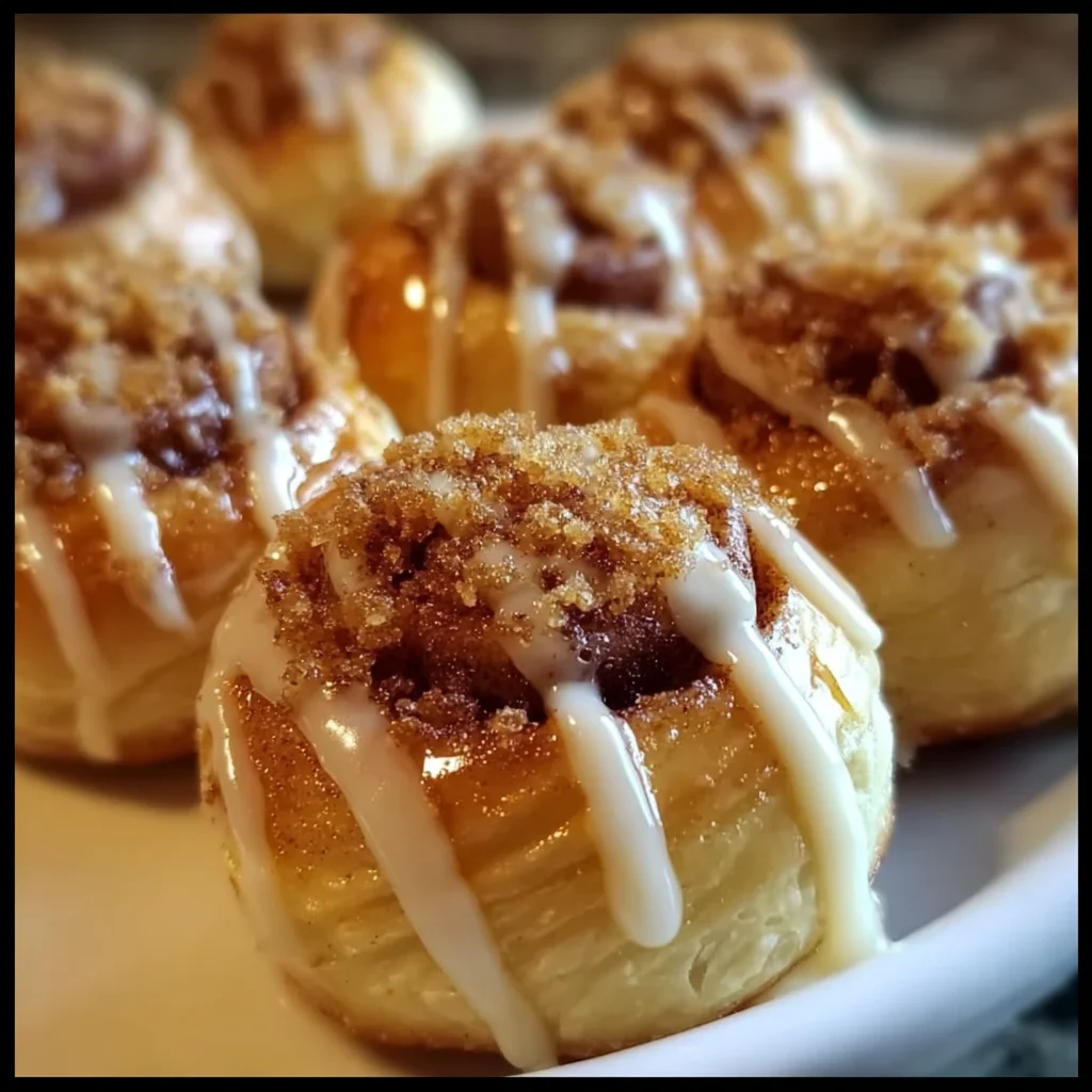 Mini Cinnamon Rolls – Bite-Sized Swirls of Cinnamon Heaven!