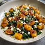 Crispy Gnocchi with Spinach & Feta – One-Pan Wonder in 20 Minutes!